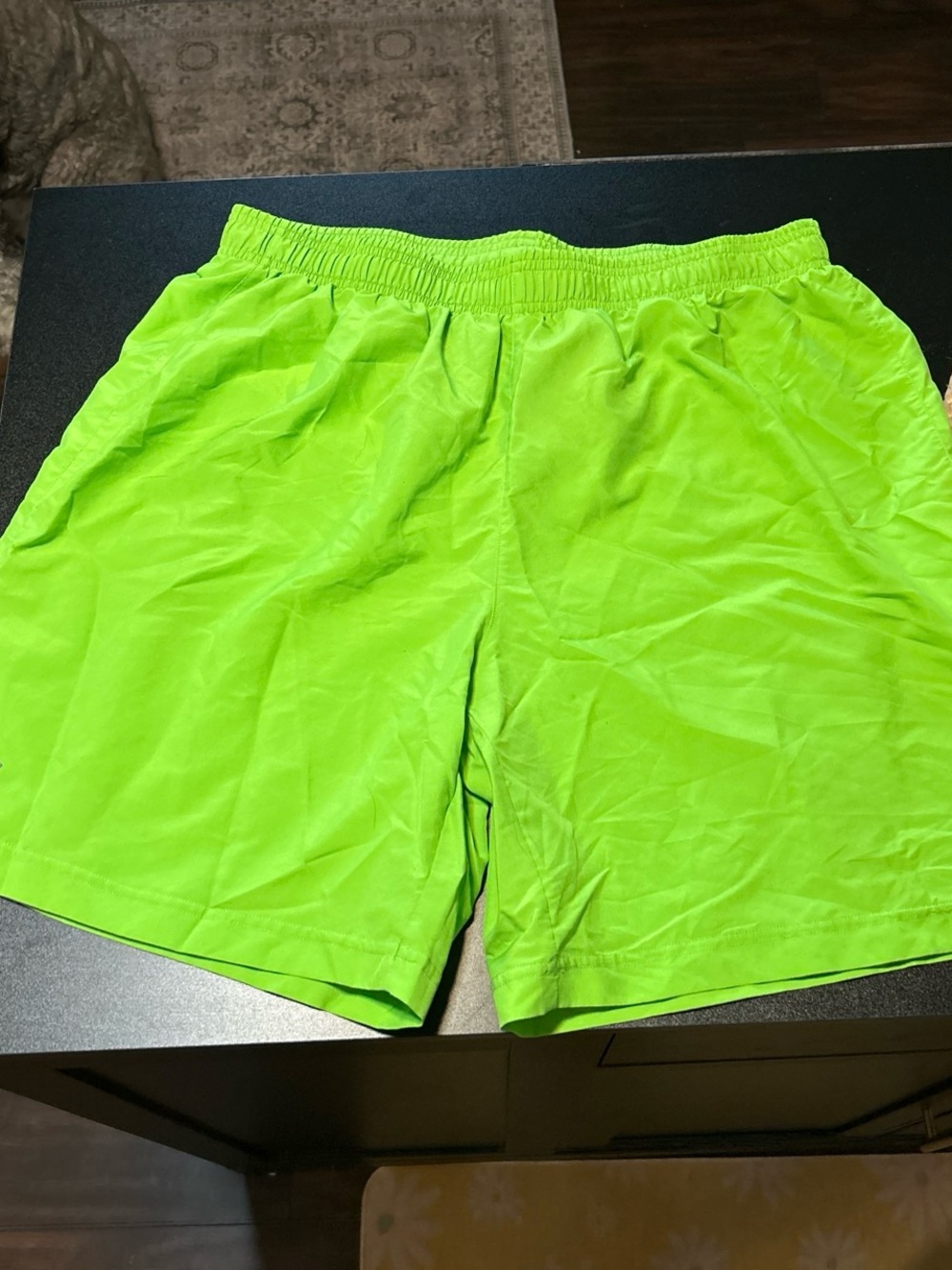 Under Armour Neon Green Athletic Shorts